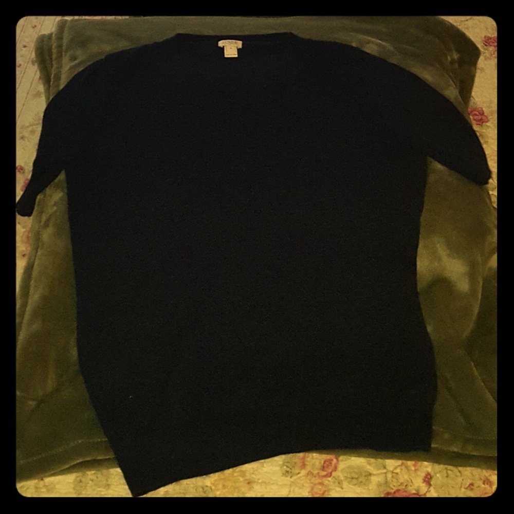J.Crew navy cotton shirt